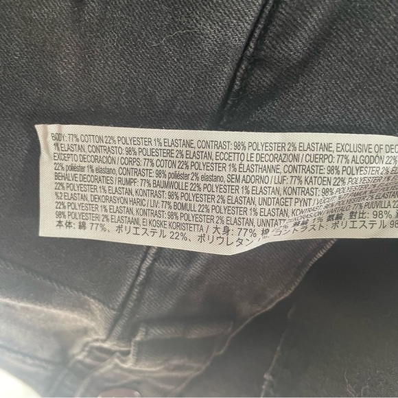 Disney Trucker Jacket Haunted Mansion Madame Leota Denim Jean Halloween size XS - Picture 9 of 9